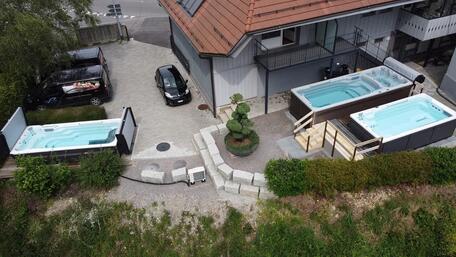 Swim Spa Ausstellung SpaGart Aarberg bei Bern